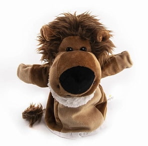 Мягкая игрушка - Рукавичка Лев, 25 см (Gulliver, 75-12101)