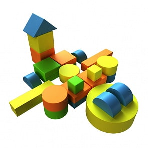 Мягкий игровой комплекс – Теремок мини (Romana, ДМФ-МК-13.90.17)