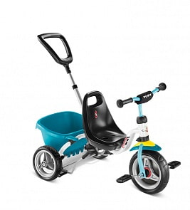 Трехколесный велосипед Cat 1S, цвет - White/Mint Белый/Мятный (Puky, 2217)