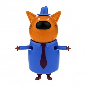 Фигурка героя мультфильма Три кота – Папа, 8,8 см, подвижные ножки и ручки (1Toy, Т17176)