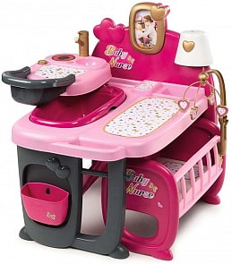 Большой игровой центр для пупса - Baby Nurse, 23 аксессуара, свет (Smoby, 220327)