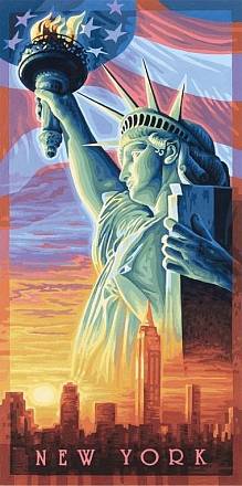 Statue of Liberty - Статуя Свободы, 40*80 см 
