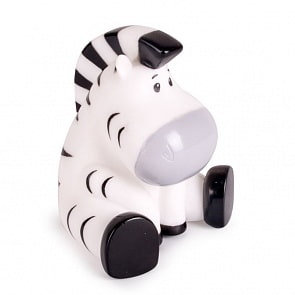 Игрушка для ванной - Зебра Фру Фру, с пищалкой, 7 см. (Happy Snail, 17HSB06FR)