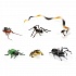 Набор из 6-и фигурок насекомых, несколько видов   - миниатюра №1