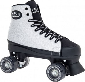 Ролики Roller Skates Silver Glamour, размер 36 (Hudora, 13060)