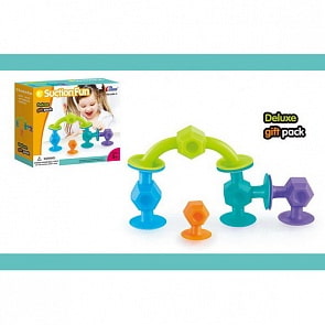 Конструктор мягкий с присосками, 5 деталей (Suction Fun, 688-5)