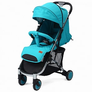 Прогулочная коляска Nuovita Snello, цвет turchese di velluto/бирюзовый бархат