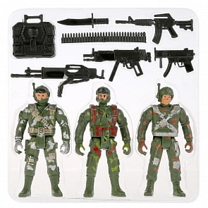 Набор солдатиков с аксессуарами - Элитный спецотряд (Играем вместе, 1709Y067-R)