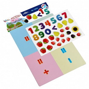 Игра магнитная развивающая из серии Магнитные истории - Я считаю (Десятое королевство, 03849ДК)