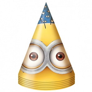 Набор колпачков 6 шт Minions Миньоны (Росмэн, 28570ros)