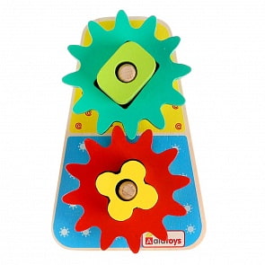 Сортер деревянный с 7 деталями (Алатойс, СОР19)