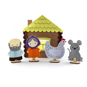 Пальчиковый театр - Сказка Курочка Ряба (Сибирский сувенир, 1102004)