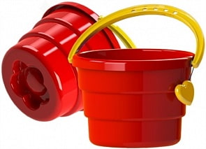 Ведро - Цветок (Пластмастер, 70051)