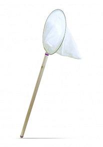 Сачок детский с деревянной ручкой, 83 см (Механика, ДР-12)