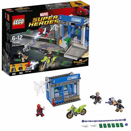 Lego Super Heroes. Ограбление банкомата 
