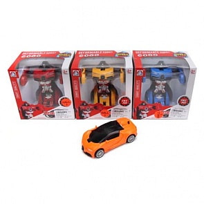 Трансформер Робот-машина, инерционный, несколько видов (Наша игрушка, 816B) (ассортимент)