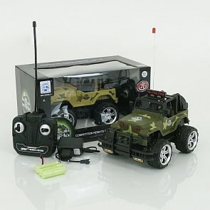 Машина Внедорожник на радиоуправлении, 1:20, зеленый (509A-1)