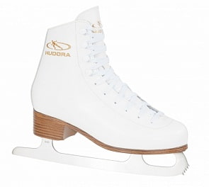 Коньки фигурные Laura, размер 38, цвет белый (Hudora, 45162)