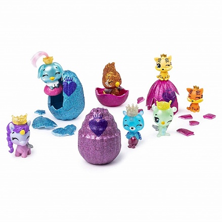 Игровой набор – Хэтчималс, 4 фигурки, С6 