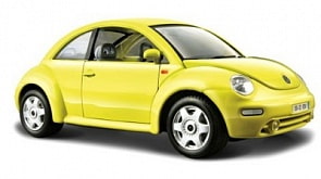 Машина VW New Beetle, 1:24 (Bburago, 18-22029) Машина VW New Beetle, 1:24 (Bburago, 18-22029)