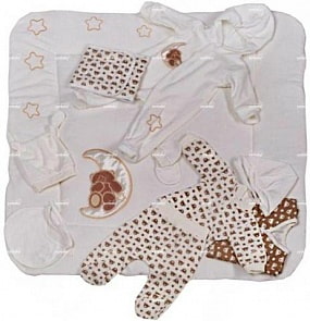 Комплект на выписку - НБ 526, молочный (Мой Ангелок, 00-0008086 _молочный)