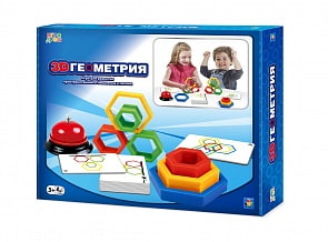 Настольная игра Игродром - 3D Геометрия (1toy, Т16697)