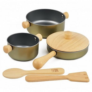 Набор посуды - Кухонная утварь (Plan Toys, 3413k)