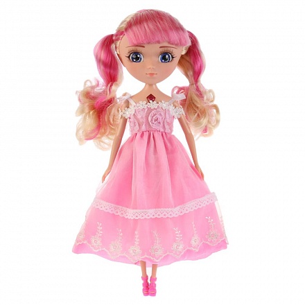 Кукла озвученная Алиса 36 см., 100 фраз, амулет светится 
