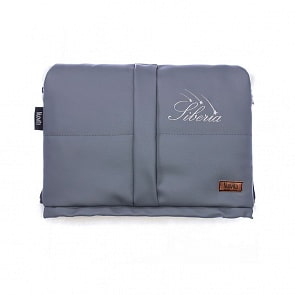Муфта меховая для коляски Nuovita Siberia Lux Bianco Grigio/Серый (Nuovita, NUO-mSIBLB_2028)