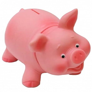 Копилка - Хрюшка розовая (Весна, В3620)