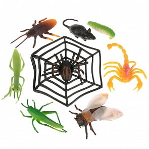 Набор из пластизоля – Насекомые, 9 фигурок (Играем вместе, 837B) (ассортимент)