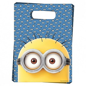 Пакетики для подарков 6 шт. «Minions» Миньоны (Росмэн, 28576ros)