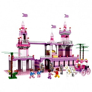 Конструктор - Маленькая принцесса 600 деталей (1Toy, Т57008)