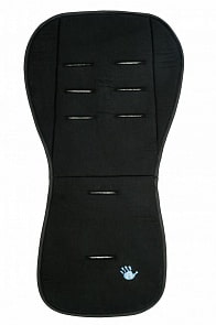 Матрасик вкладыш из ткани Lifeline Polyester, black (Altabebe, AL3006-02)