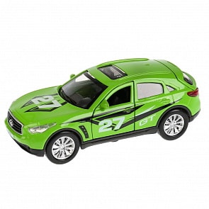 Инерционная металлическая машина Infiniti Qx70 – Спорт, 12 см, свет и звук (Технопарк, QX70-S-SL)