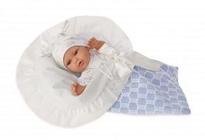 Интерактивная кукла - Регина в голубом, 29 см (Antonio Juans Munecas, 1784P)