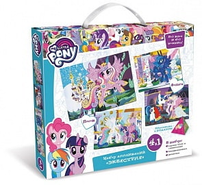 Набор аппликаций 4 в 1. My little pony™ - Эквестрия (Origami, 03199-OR)