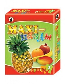 Пазлы Maxi - Фрукты 5в1 (Русский стиль, 03532н)