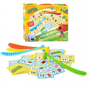 Настольная игра настольная 4 в 1 – Ми-Ми-Мишки. Найди пару, 58 предметов (Origami, 04879)