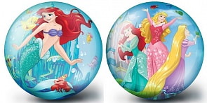 Мяч 15 см Принцессы, голубой (ЯиГрушка, 59518ЯиГ)