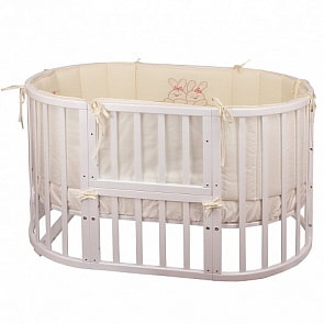 Комплект в кроватку - Leprotti 6 предметов, бежевый (Nuovita, 6021/4_40_215)