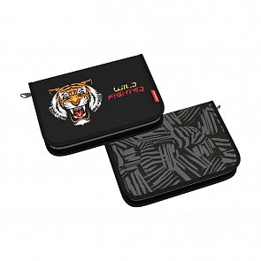 Пенал-книжка с одним отделением - Wild Tiger, без наполнения (ErichKrause, 42438)