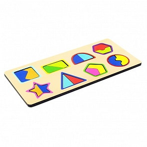 Вкладыши - Фигуры и Цвета (Paremo, PE720-97)