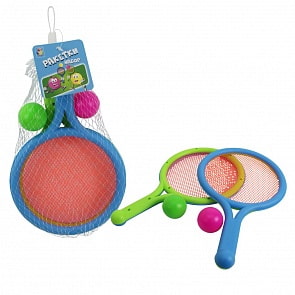 Ракетки с сеткой и 2 мяча (1toy, Т11610)