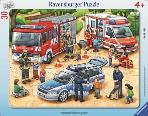 Пазл - Увлекательная работа, 30 деталей (Ravensburger, 06144)