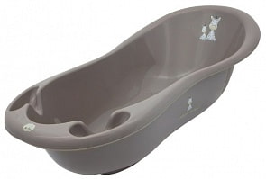 Ванночка детская – Zebra. Коричневая, 84 см (Maltex, 6807_коричневый)
