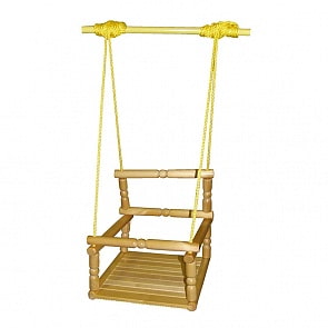 Качели деревянные детские (Ранний старт, 2500000033711)