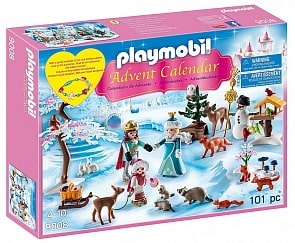 Игровой набор-календарь: Королевское турне по фигурному катанию (Playmobil, 9008pm)