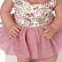 Кукла-малышка  Саманта в розовом 40 см мягконабивная  - миниатюра №4