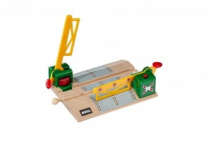 Железнодорожный переезд на магнитах, длина 14,4 см. (Brio, 33750)